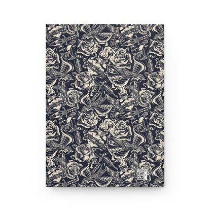 Vintage Tattoo Hardcover Journal - Expressive DeZien 