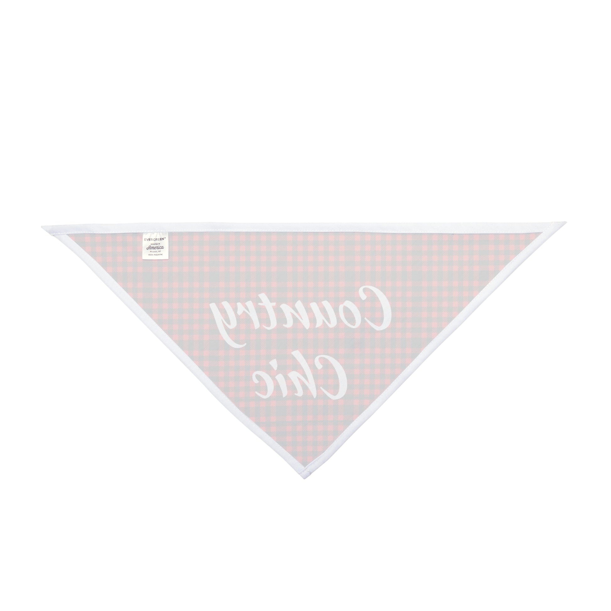 Pet Bandana Country Chic Buffalo print - Expressive DeZien 