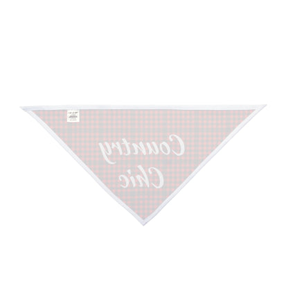 Pet Bandana Country Chic Buffalo print - Expressive DeZien 