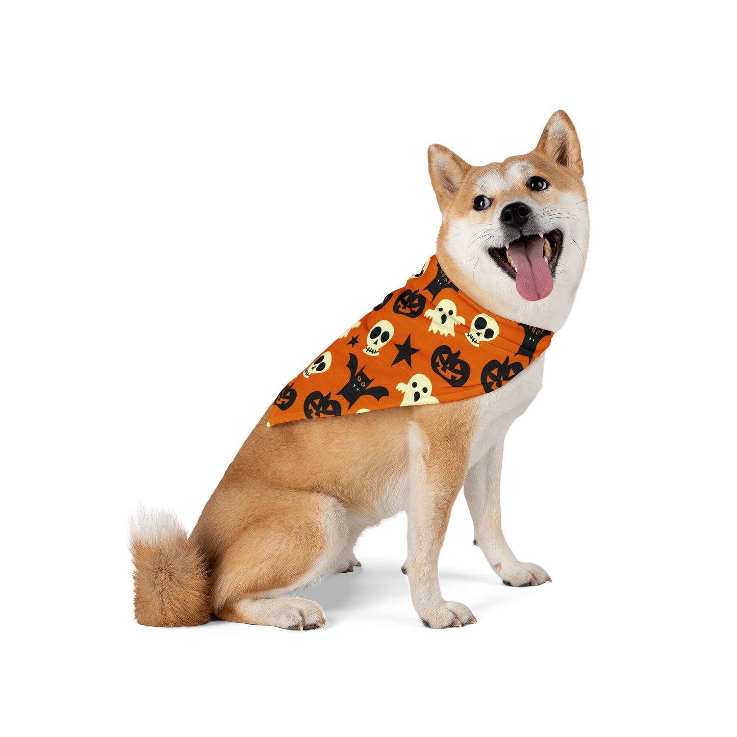 Boo-tiful Halloween Pet Bandana - Expressive DeZien 