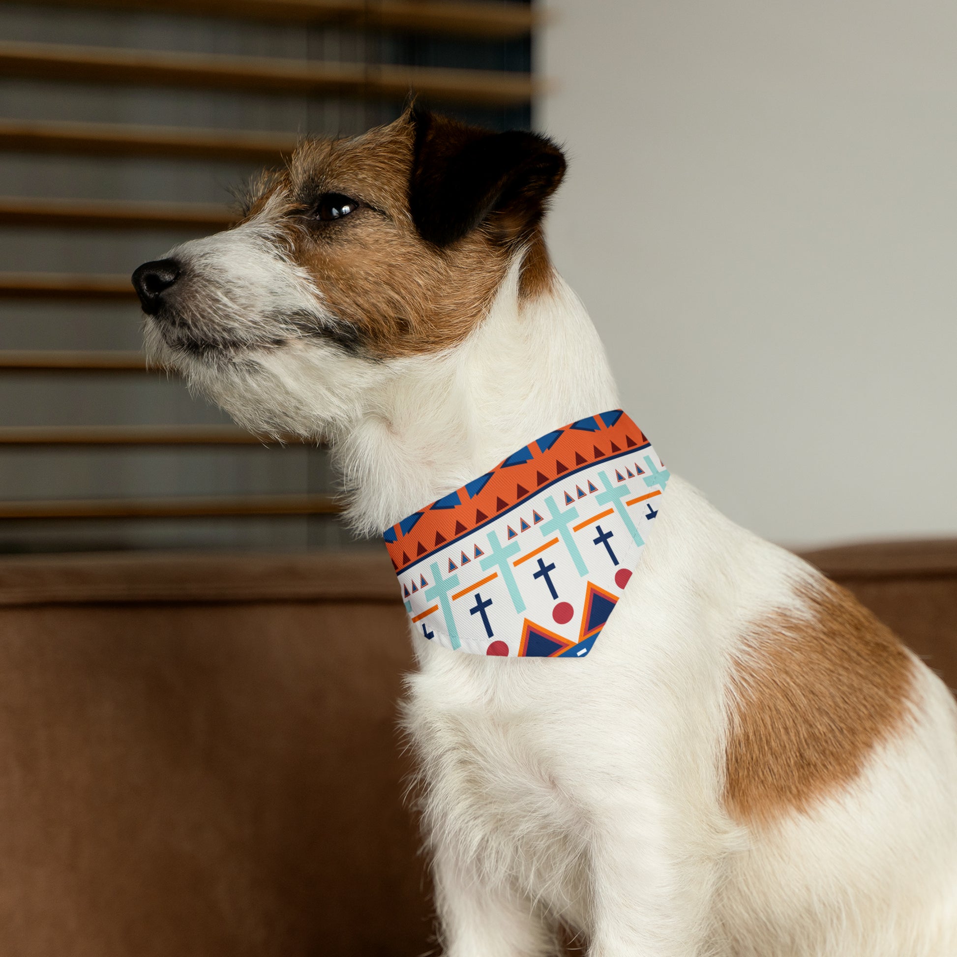 Pet Bandana Collar Native American-Inspired - Expressive DeZien 
