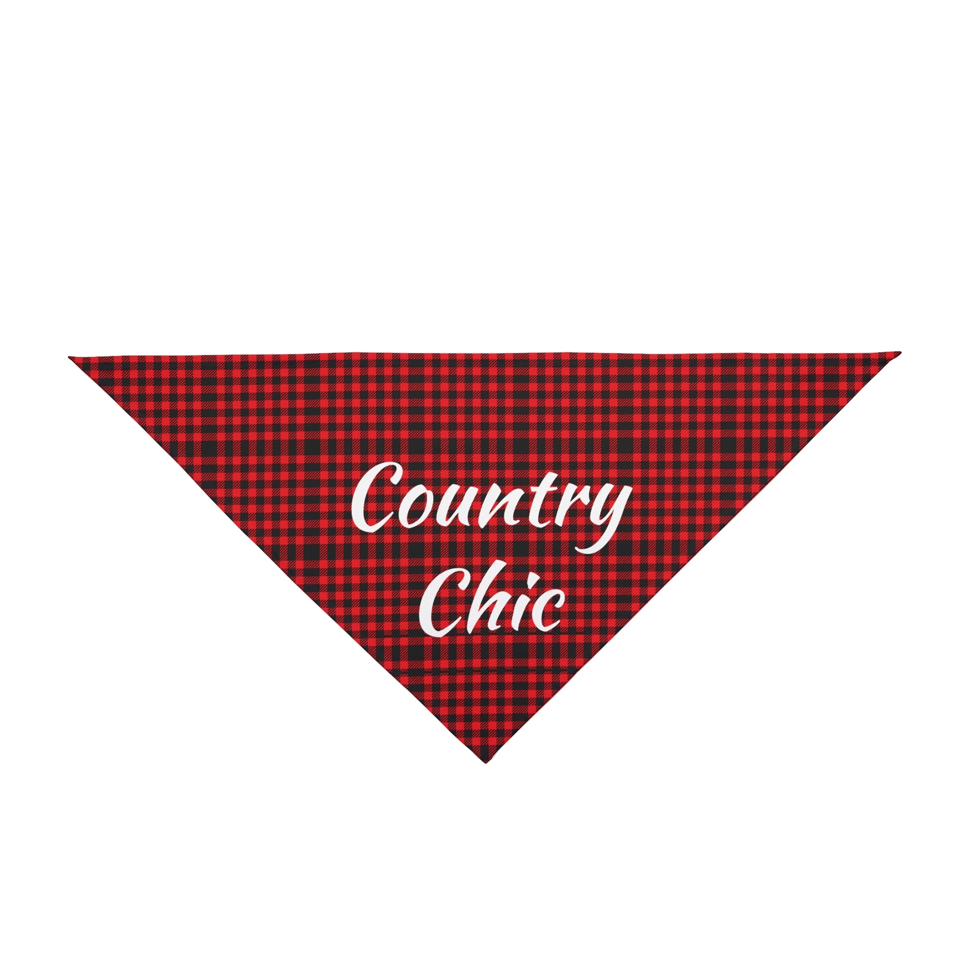 Pet Bandana Country Chic Buffalo print - Expressive DeZien 