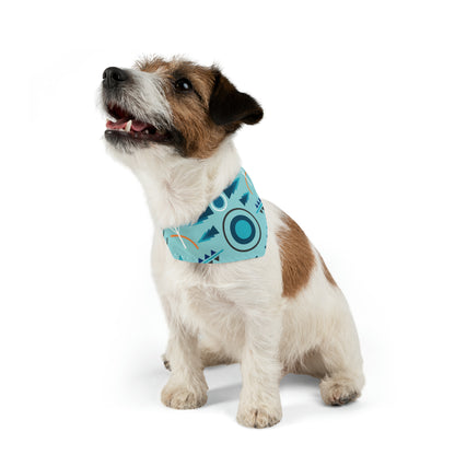 Pet Bandana Collar Native Blue Sky - Expressive DeZien 