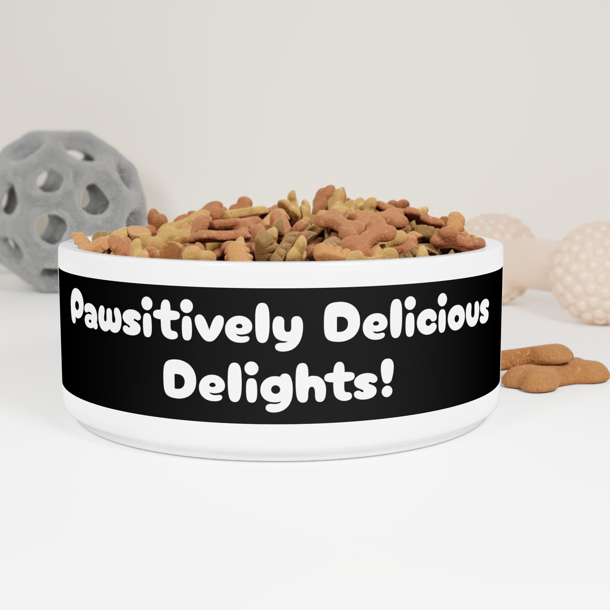 Pet Bowl Pawsitively Delicious Delights! - Expressive DeZien 