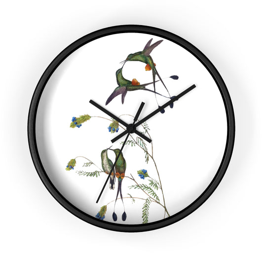 Hummingbirds Time Wall Clock - Expressive DeZien 