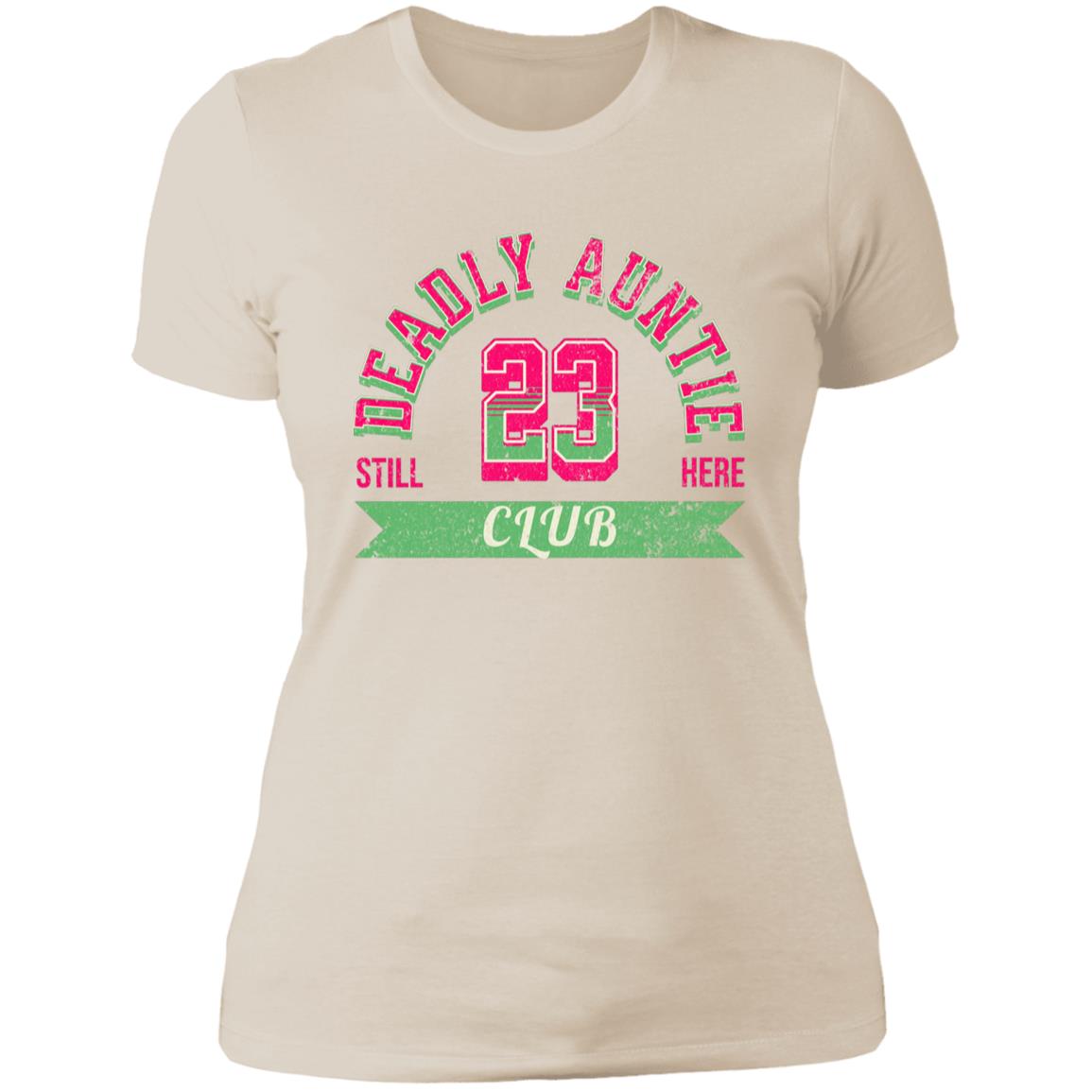 Deadly Auntie Club, Women's Boyfriend T-shirt - Expressive DeZien 
