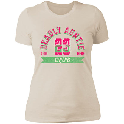 Deadly Auntie Club, Women's Boyfriend T-shirt - Expressive DeZien 