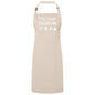 Tis the Season Christmas Bib Apron – Fun Baking Design, Eco-Friendly, Adjustable Neck