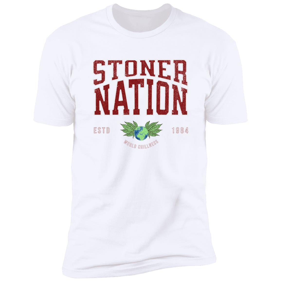 Stoner Nation Care T-Shirt Premium Short Sleeve Tee (Closeout) - Expressive DeZien 