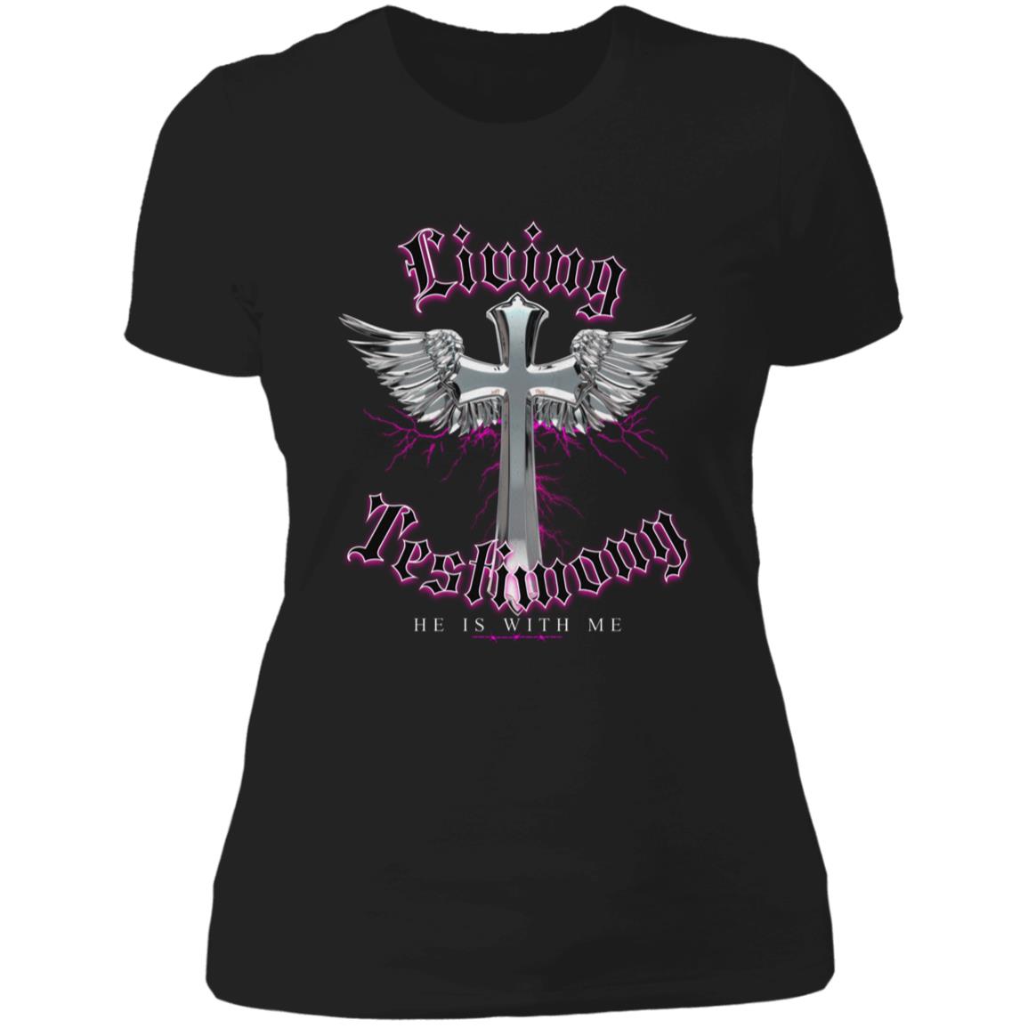 I'm a Living Testimony T-Shirt Pink - Expressive DeZien 