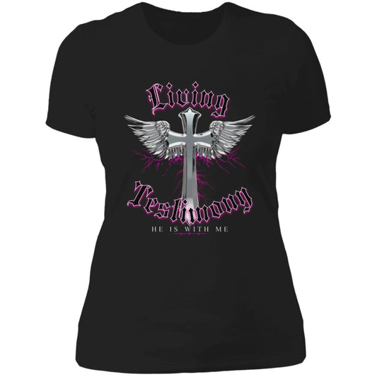 I'm a Living Testimony T-Shirt Pink - Expressive DeZien 