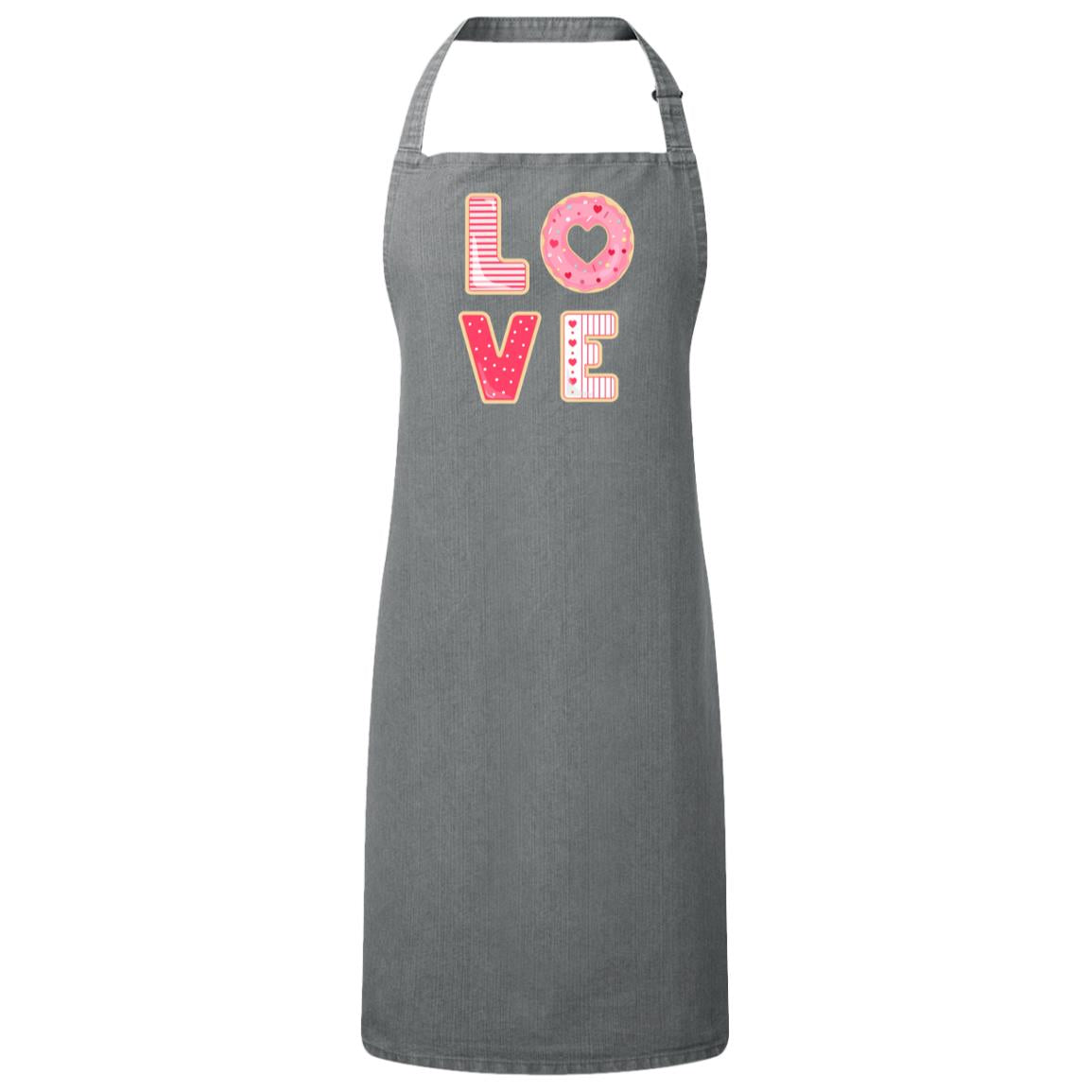 LOVE Apron (With Donut "O") - Expressive DeZien 