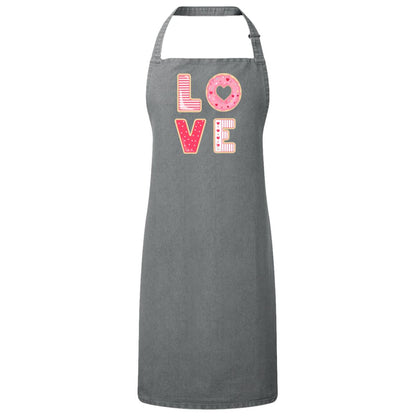 LOVE Apron (With Donut "O") - Expressive DeZien 