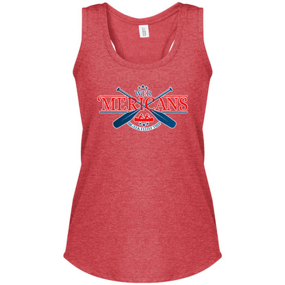 LIMITED EDITION 'MERICANS Women's Perfect Tri Racerback Tank - Expressive DeZien 
