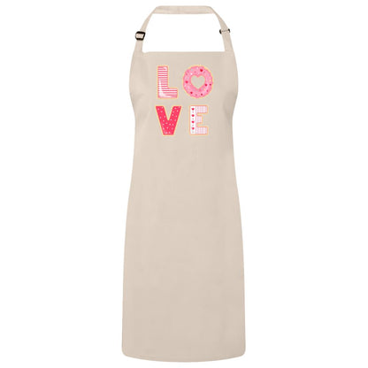LOVE Apron (With Donut "O") - Expressive DeZien 