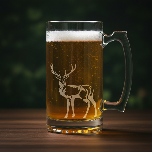Lone Buck Dark Moody Shot