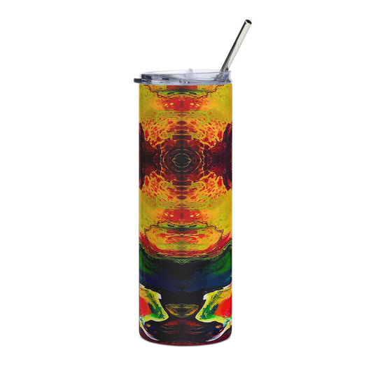 20oz Stainless Steel Skinny Tumbler SunSet - Expressive DeZien 