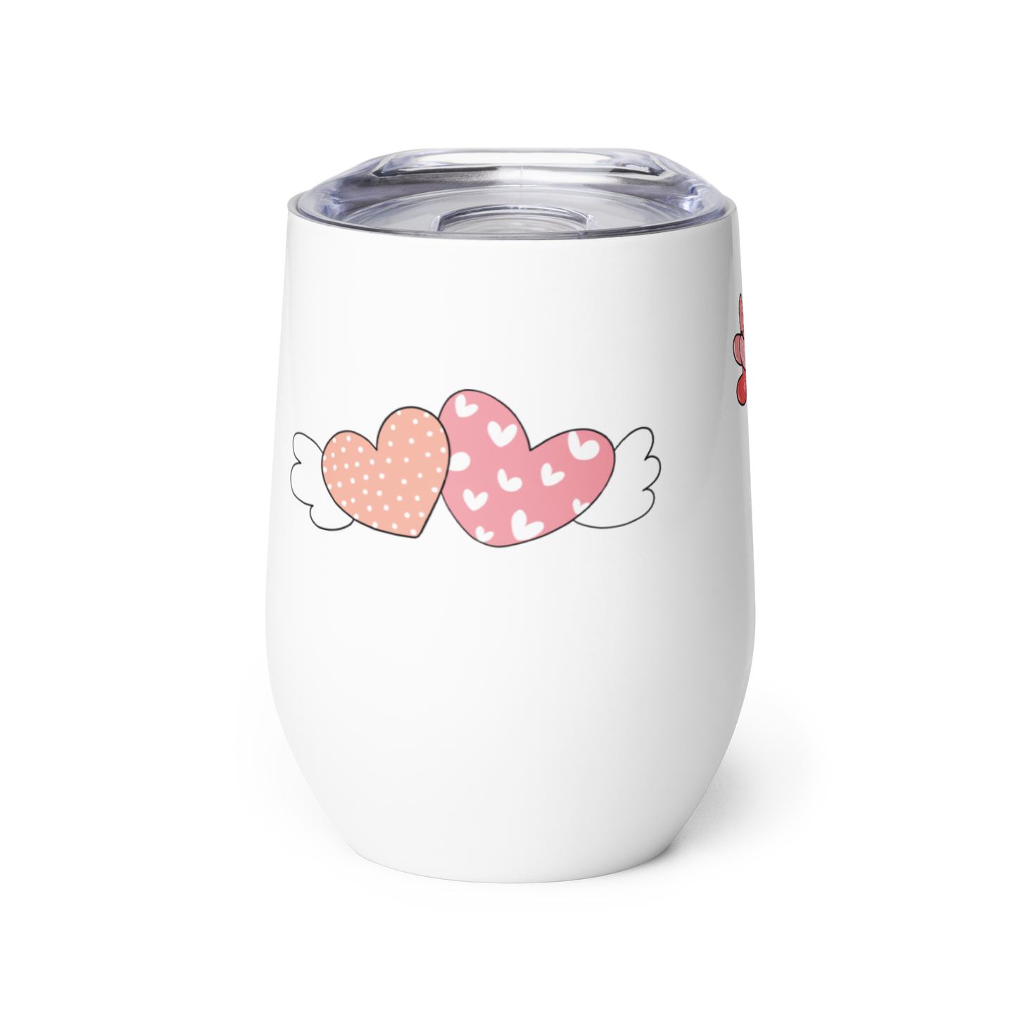 Lovey Dovey Gnomies Wine Tumbler – Sip and Share the Love! - Expressive DeZien 