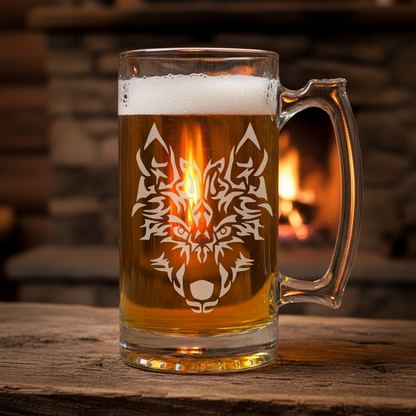 Wolf Rustic Cabin Lifestyle Shot