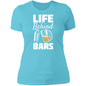 Life Behind Bars Ladies' Boyfriend T-Shirt - Expressive DeZien 