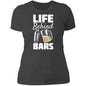 Life Behind Bars Ladies' Boyfriend T-Shirt - Expressive DeZien 