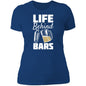 Life Behind Bars Ladies' Boyfriend T-Shirt - Expressive DeZien 