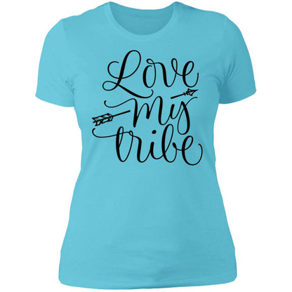 Love My Tribe Ladies' Next Level Boyfriend T-Shirt - Expressive DeZien 