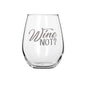 Wine Not Sandblast Etched Stemless Wine Glass 20.5oz - Expressive DeZien 