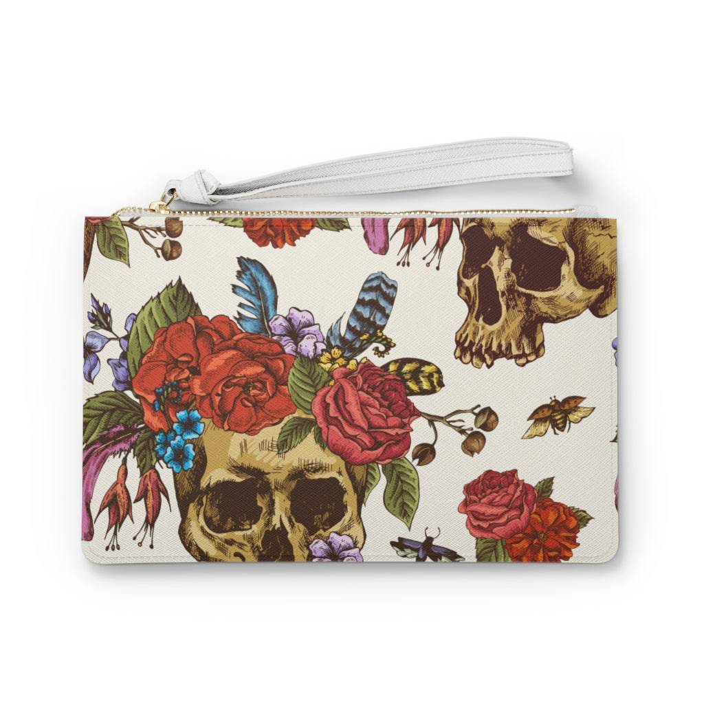 Rosie Skull Clutch Bag - Expressive DeZien 