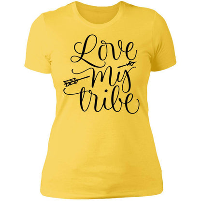 Love My Tribe Ladies' Next Level Boyfriend T-Shirt - Expressive DeZien 