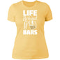 Life Behind Bars Ladies' Boyfriend T-Shirt - Expressive DeZien 
