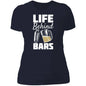 Life Behind Bars Ladies' Boyfriend T-Shirt - Expressive DeZien 