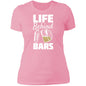 Life Behind Bars Ladies' Boyfriend T-Shirt - Expressive DeZien 