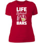 Life Behind Bars Ladies' Boyfriend T-Shirt - Expressive DeZien 