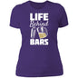Life Behind Bars Ladies' Boyfriend T-Shirt - Expressive DeZien 