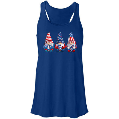 July 4th Flowy Racerback Tank - Expressive DeZien 