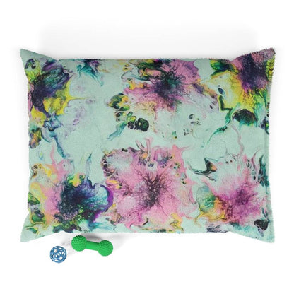 Pet Bed Watercolor Delight Original Artwork by apb_funkylittlethings - Expressive DeZien 