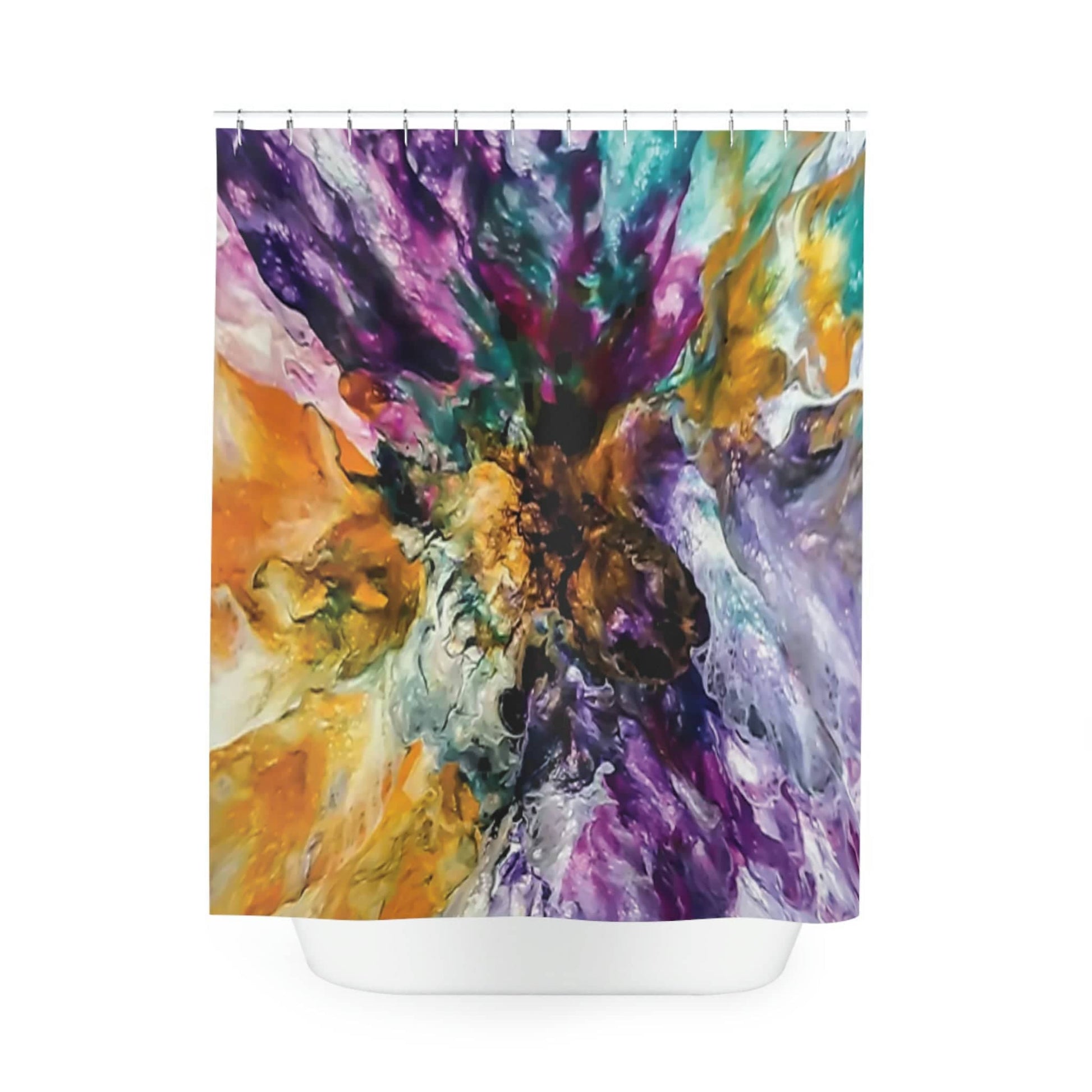 Shower Curtain Emotions Collection by artist apb_funkylittlethings - Expressive DeZien 