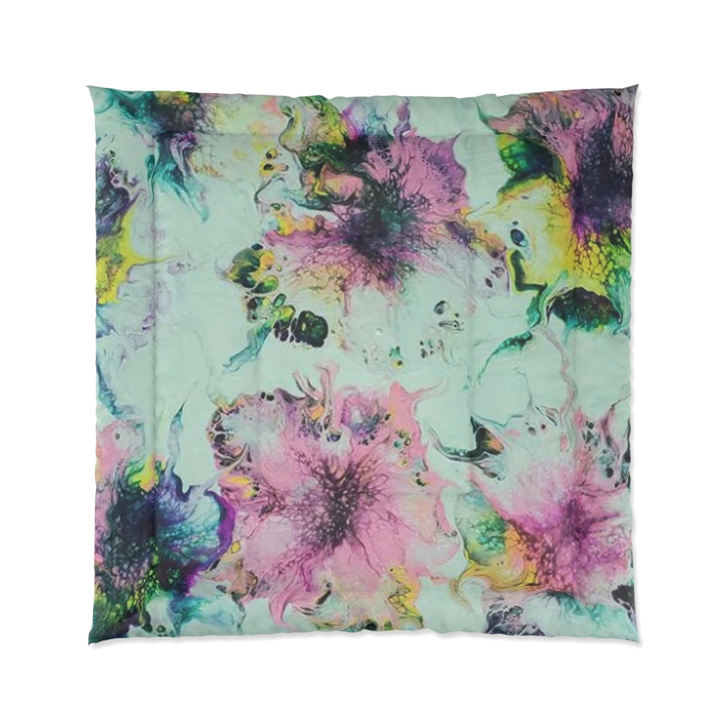 Watercolor Delight Luxury Polyester Comforter - Soft, Lightweight & Elegant - Expressive DeZien 