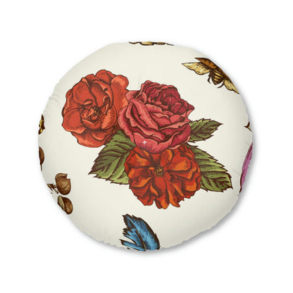 Cozy Round Tufted Floor Pillow - Expressive DeZien 