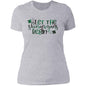 Let the Shenanigans Begin Next Level Ladies' Boyfriend T-Shirt - Expressive DeZien 