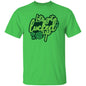 St Patty Classic Unisex T-Shirt - "Let's Get Lucked Up Tonight" - Expressive DeZien 